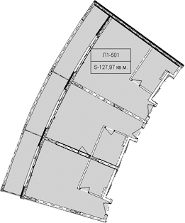 Продается 1-комн. квартира, 127.97 м²