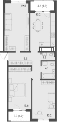 Продается 4-комн. квартира, 81.5 м²