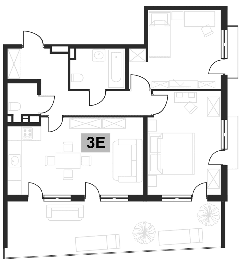 Продается 3-комн. квартира, 63.05 м²
