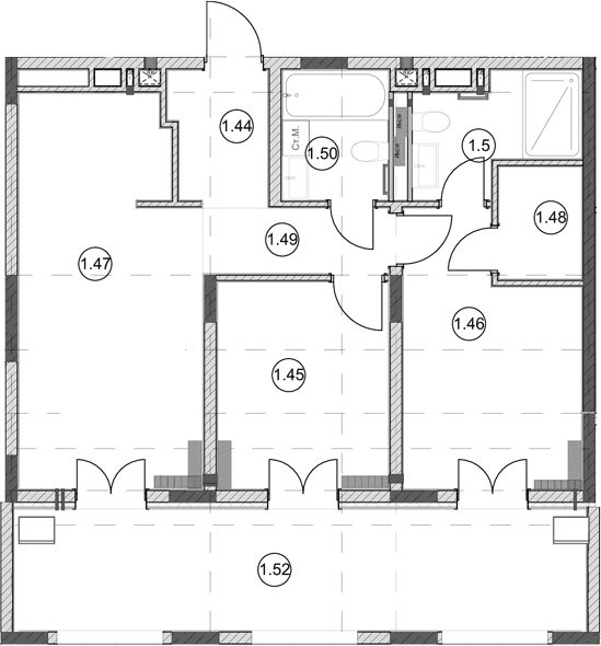 Продается 2-комн. квартира, 38 м²