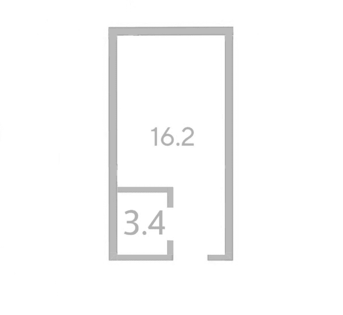 Продается 1-комн. квартира, 20.9 м²