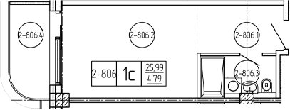 Продается 1-комн. квартира, 25.99 м²