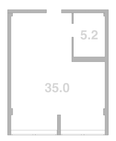 Продается 1-комн. квартира, 40.1 м²