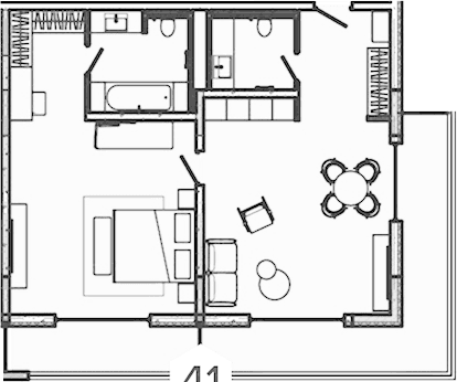Продается 1-комн. квартира, 97.5 м²
