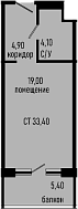 Продается 1-комн. квартира, 28 м²