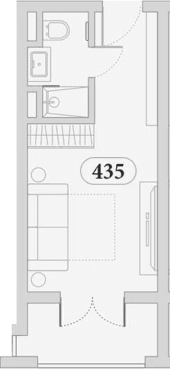 Продается 1-комн. квартира, 25.7 м²