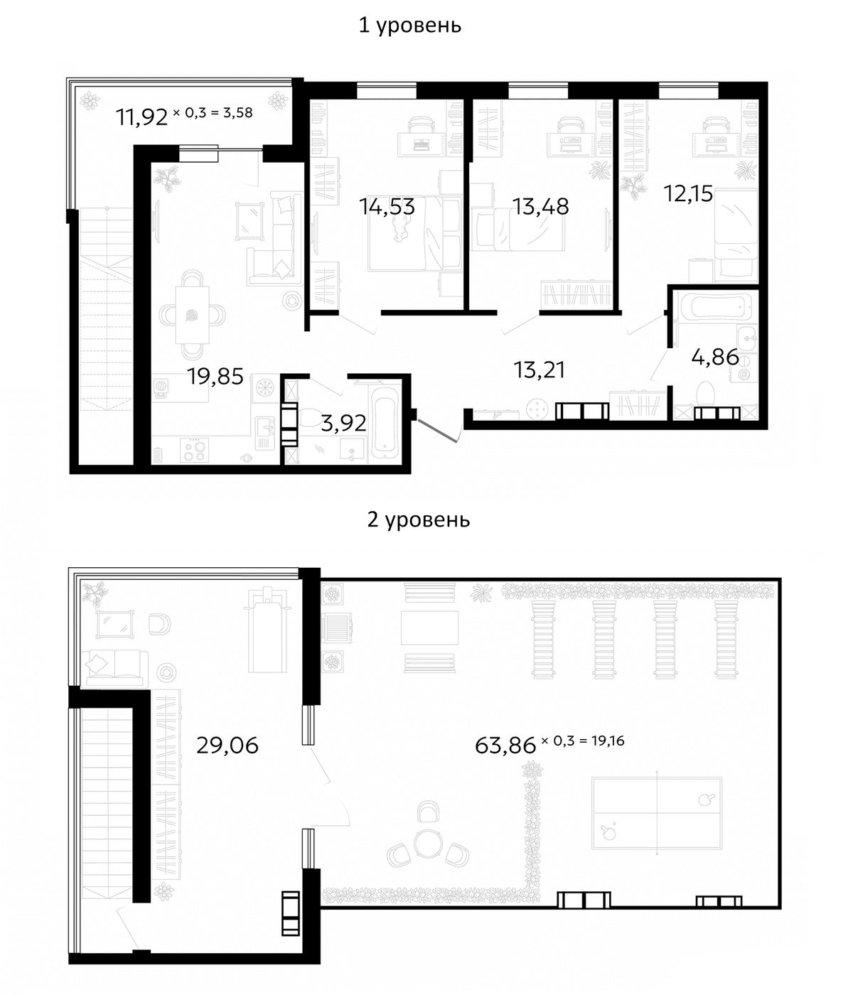 Продается 5-комн. квартира, 111.61 м²