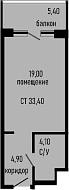 Продается 1-комн. квартира, 28 м²