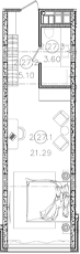 Продается 1-комн. квартира, 29.99 м²