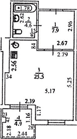Продается 1-комн. квартира, 38 м²