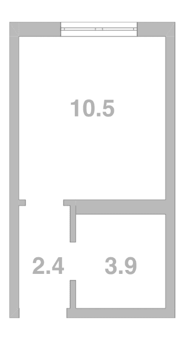 Продается 1-комн. квартира, 16.8 м²