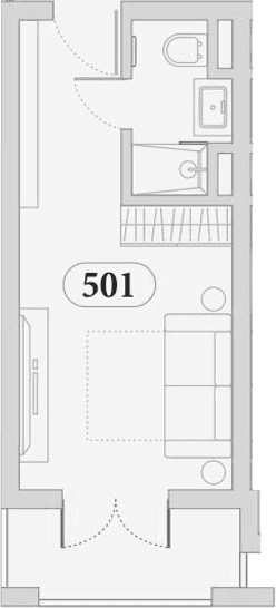 Продается 1-комн. квартира, 25.7 м²