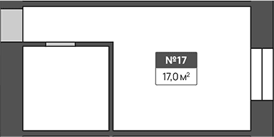 Продается 1-комн. квартира, 17 м²