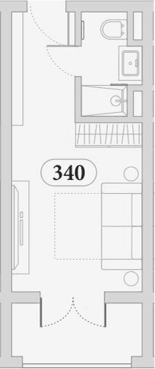 Продается 1-комн. квартира, 25.7 м²