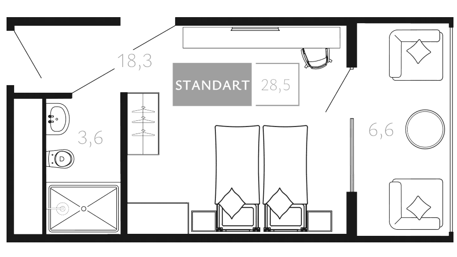 Продается 1-комн. квартира, 21.8 м²