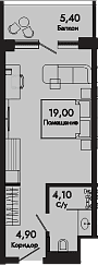 Продается 1-комн. квартира, 28 м²