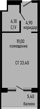 Продается 1-комн. квартира, 28 м²