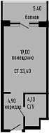 Продается 1-комн. квартира, 28 м²