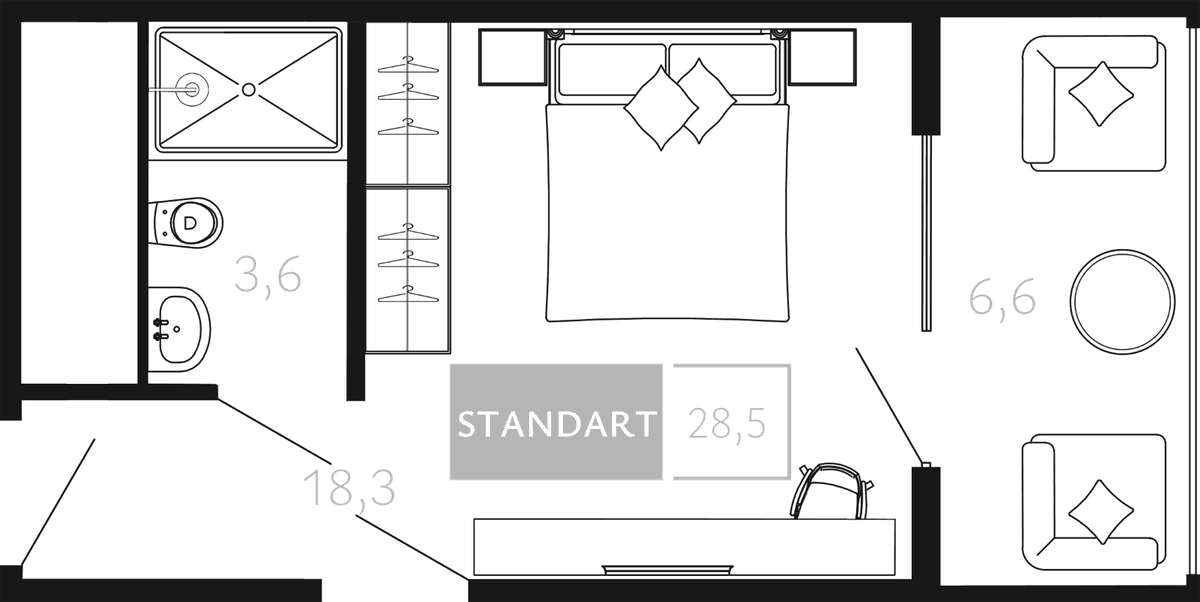 Продается 1-комн. квартира, 21.9 м²