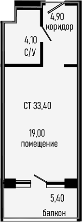 Продается 1-комн. квартира, 28 м²