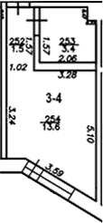 Продается 1-комн. квартира, 18.5 м²