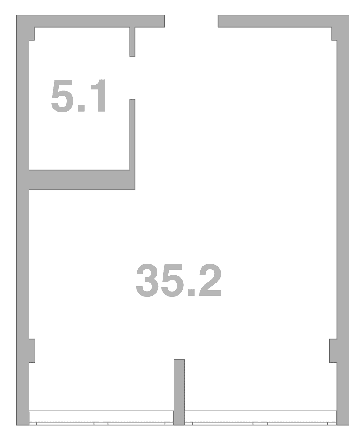 Продается 1-комн. квартира, 40.3 м²