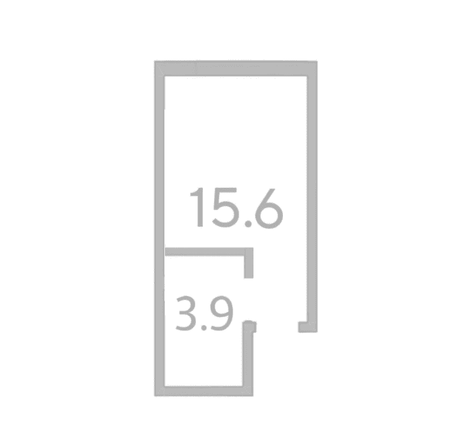 Продается 1-комн. квартира, 15.6 м²