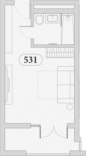 Продается 1-комн. квартира, 32.6 м²