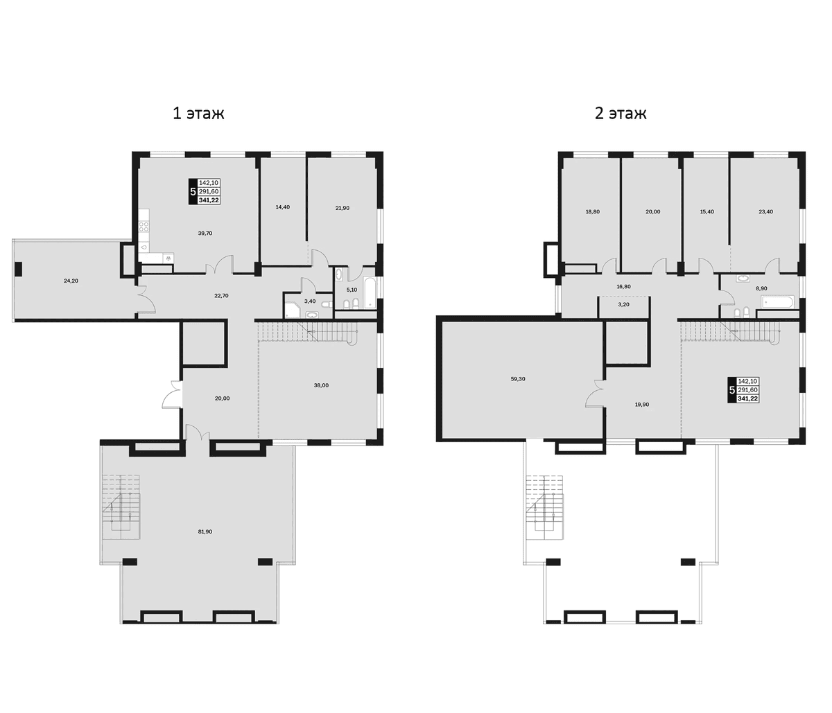 Продается 5-комн. квартира, 309.39 м²