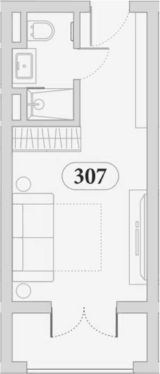 Продается 1-комн. квартира, 25.7 м²
