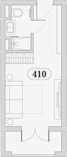 Продается 1-комн. квартира, 25.8 м²