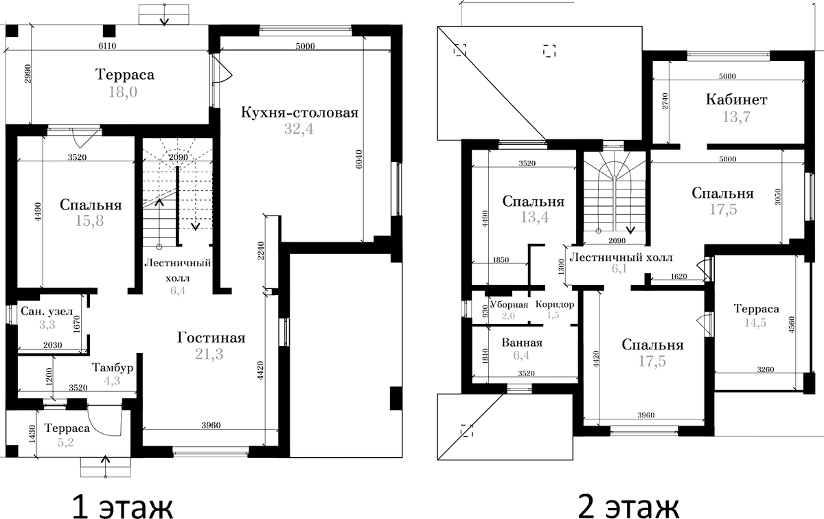 Коттедж в «Коттеджный поселок Онегин парк»