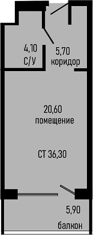 Продается 1-комн. квартира, 30.4 м²