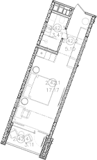 Продается 1-комн. квартира, 25.74 м²