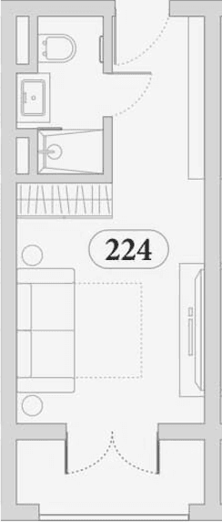 Продается 1-комн. квартира, 25.7 м²