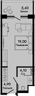 Продается 1-комн. квартира, 28 м²