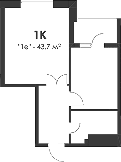 Продается 1-комн. квартира, 40.2 м²