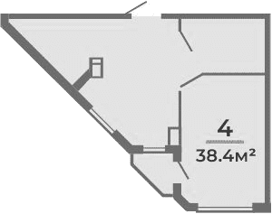 Продается 1-комн. квартира, 38.4 м²