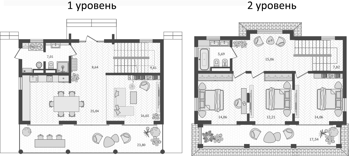 Коттедж в «Коттеджный поселок Фиори»