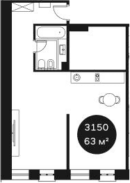 Продается 1-комн. квартира, 36.85 м²