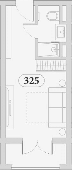 Продается 1-комн. квартира, 25.7 м²