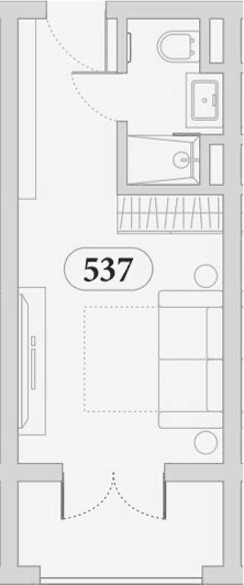 Продается 1-комн. квартира, 25.8 м²