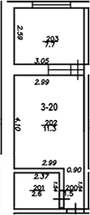Продается 1-комн. квартира, 15.4 м²