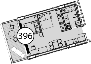 Продается 1-комн. квартира, 54.9 м²