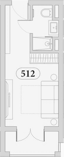 Продается 1-комн. квартира, 25.7 м²