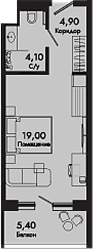 Продается 1-комн. квартира, 28 м²