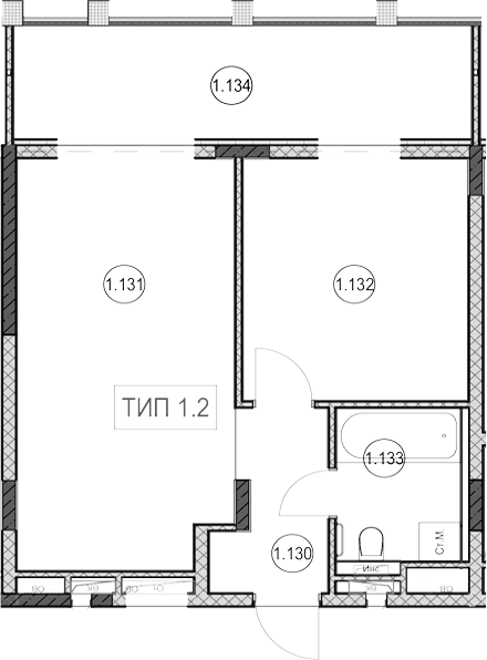 Продается 1-комн. квартира, 27.3 м²