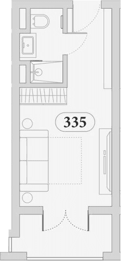 Продается 1-комн. квартира, 25.7 м²