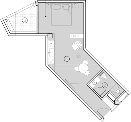 Продается 1-комн. квартира, 36.6 м²