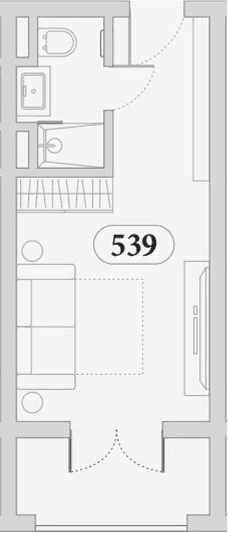 Продается 1-комн. квартира, 25.7 м²